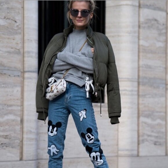 Zara Denim - Zara X Disney Mickey Mouse Jeans